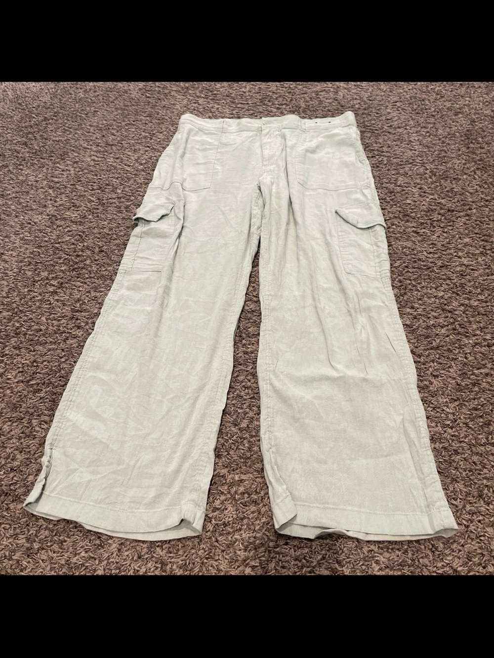 Hollister ultra high-rise vintage baggy pants cargo XXL long